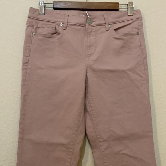 Loft Jeans Jegging Womens 8 Petite Ankle Cropped Stretchy Pink Spring Summer - Picture 2 of 11